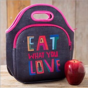 Natural Life “Eat What You Love” Neoprene Insulated Lunch Bag